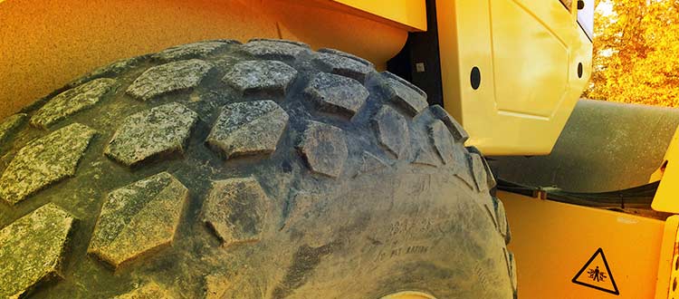heavy construction equipment tire