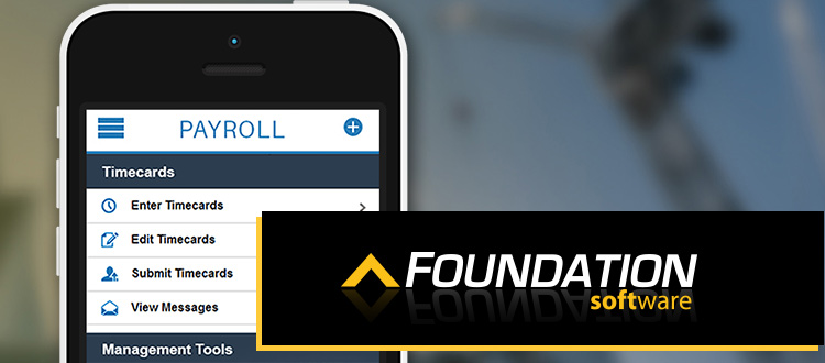 Foundation Mobile Accounting Software for Construction Companies