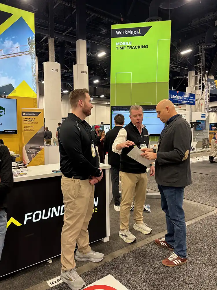Foundation Team on the Tradeshow Floor