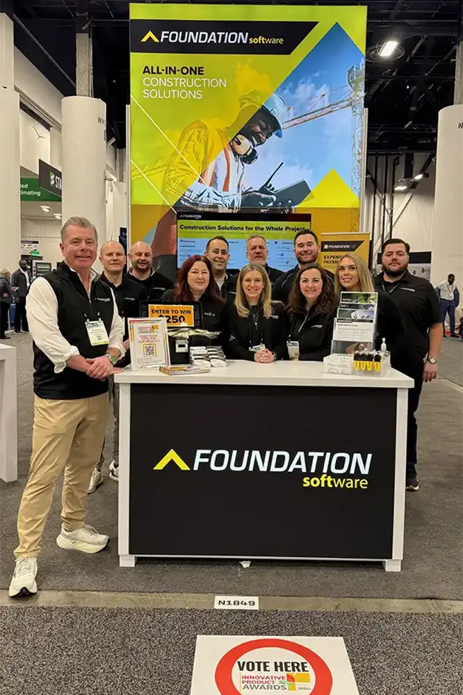 foundation software team at a conference event