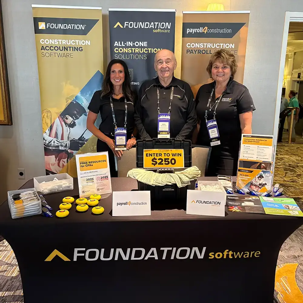 Our Foundation CPA at a CMFA conference
