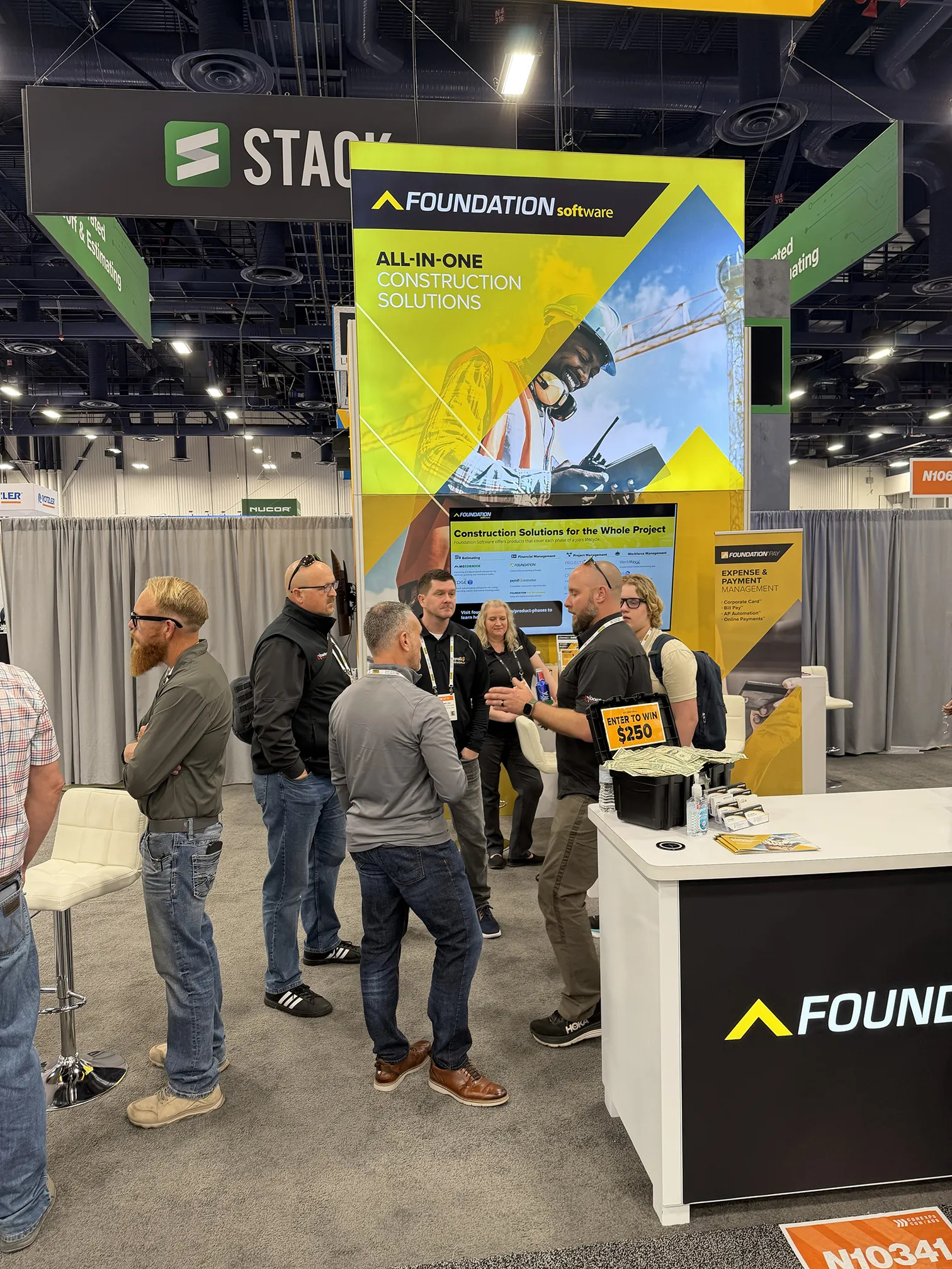Our team explaining the benefits of FOUNDATION